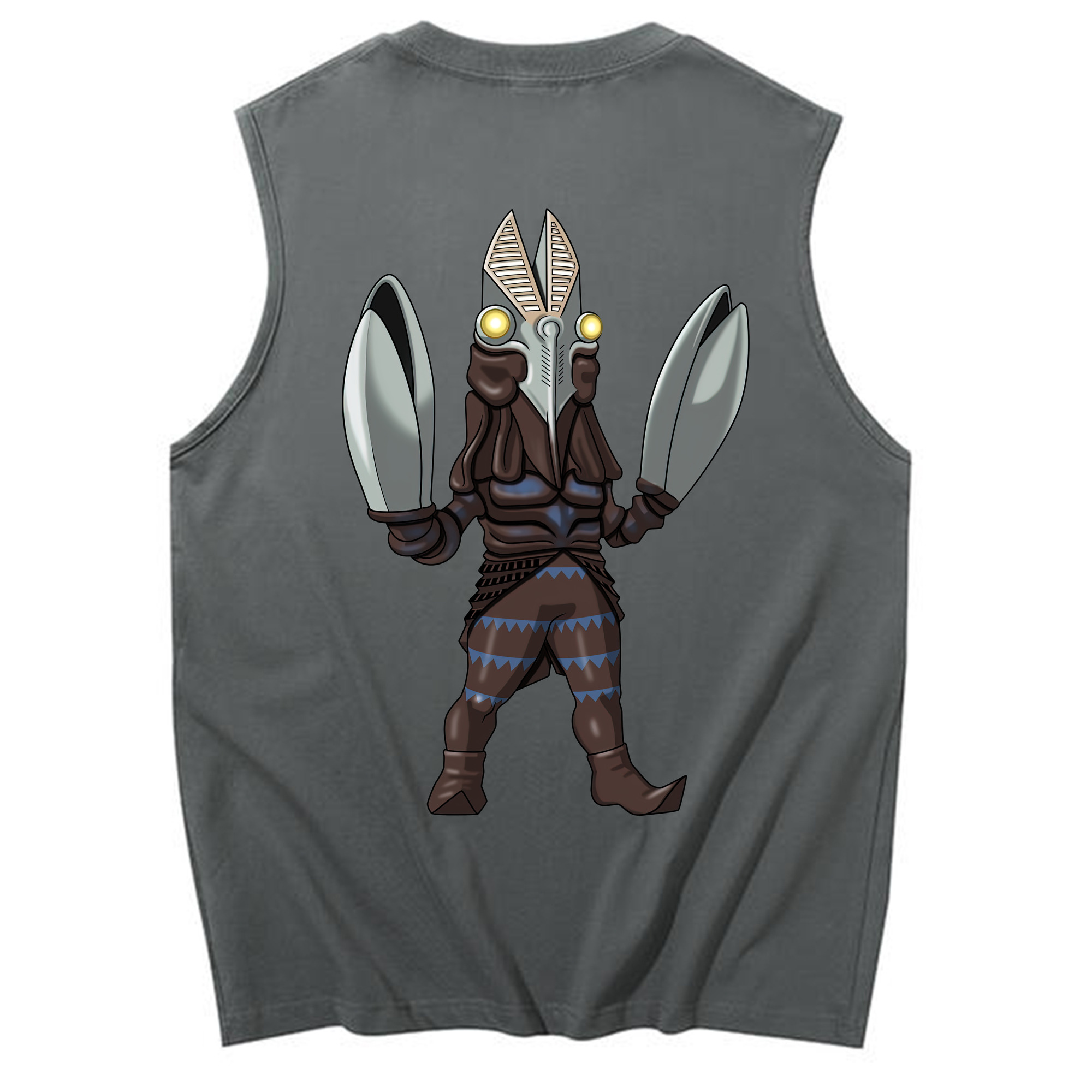 （画像用） ウルトラマン Ultraman コットン100％タンクトップ（背面プリント）